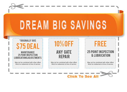 Dream Special Coupons North Hollywood Gate Repair
